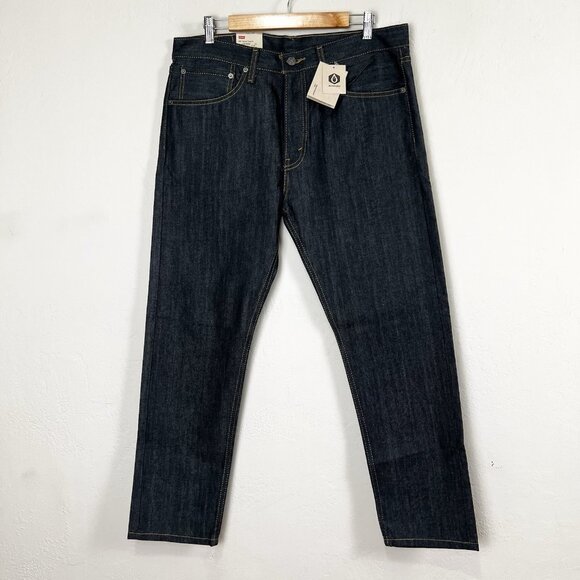 Levi's Men's 508 Regular Taper Fit Jean Dark Rigid Envy 34 x 29 055210007 NEW - Picture 1 of 12